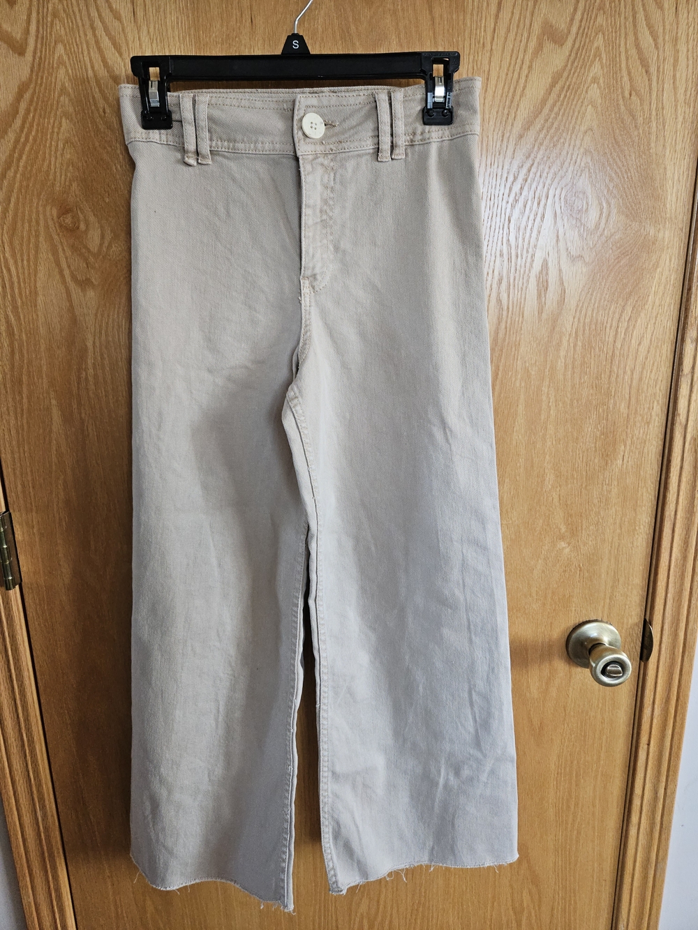 Girls Zara Khaki Denim